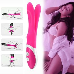 Women Thrusting Rechargeable Vibrator G-Spot  Female Sex Toys Handheld massager